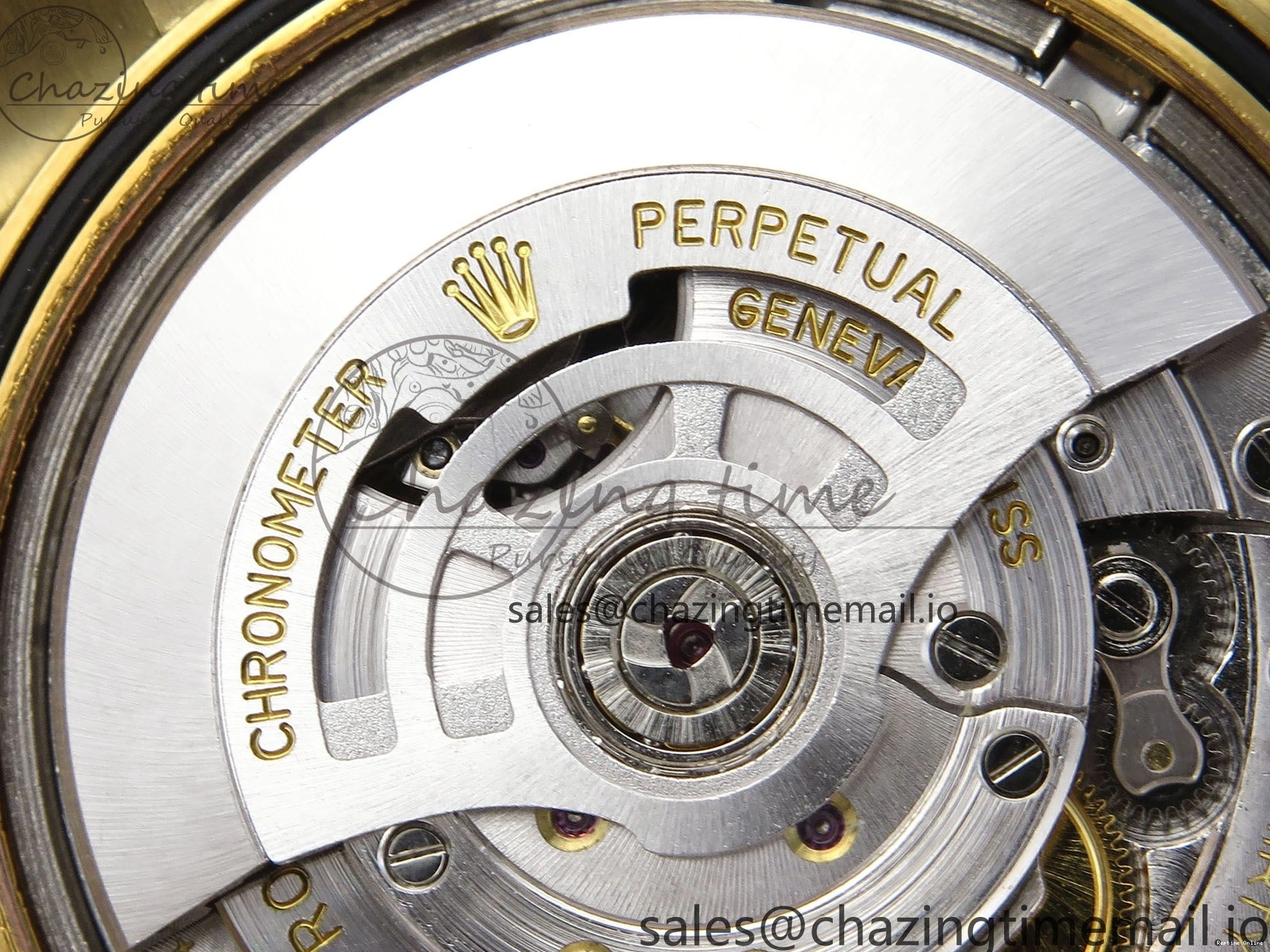 0504 QuickDry Day Date 40 YG 228238 KF 1:1 Best Edition YG Roman Dial on President Bracelet VR3255 (Gain Weight) 839